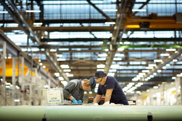 A321 wing in process (2) A321 wing in process (2)